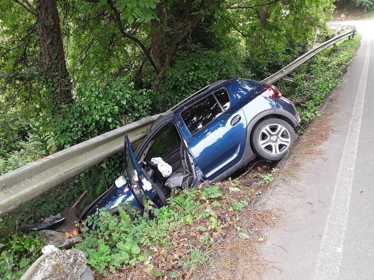 Accidente de tráfico rexistrado na zona da Fervedoira, en Lugo 