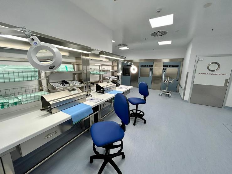 Área de Esterilización do Hospital do Salnés. XUNTA