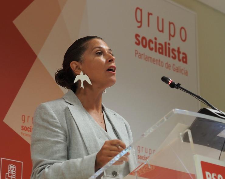 A deputada do PSdeG Leticia Galego.. PSDEG / Europa Press