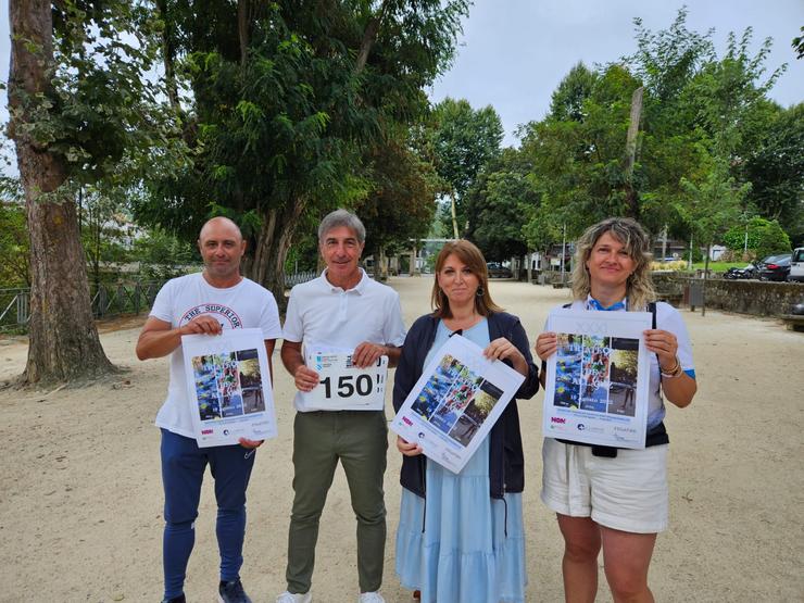 Presentación do XXXI Triatlón Vila de Allariz. Foto: Comunicación Concello de Allariz.