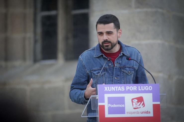 O coordinador nacional de Podemos Galicia, Borja San Ramón. PODEMOS GALICIA / Europa Press