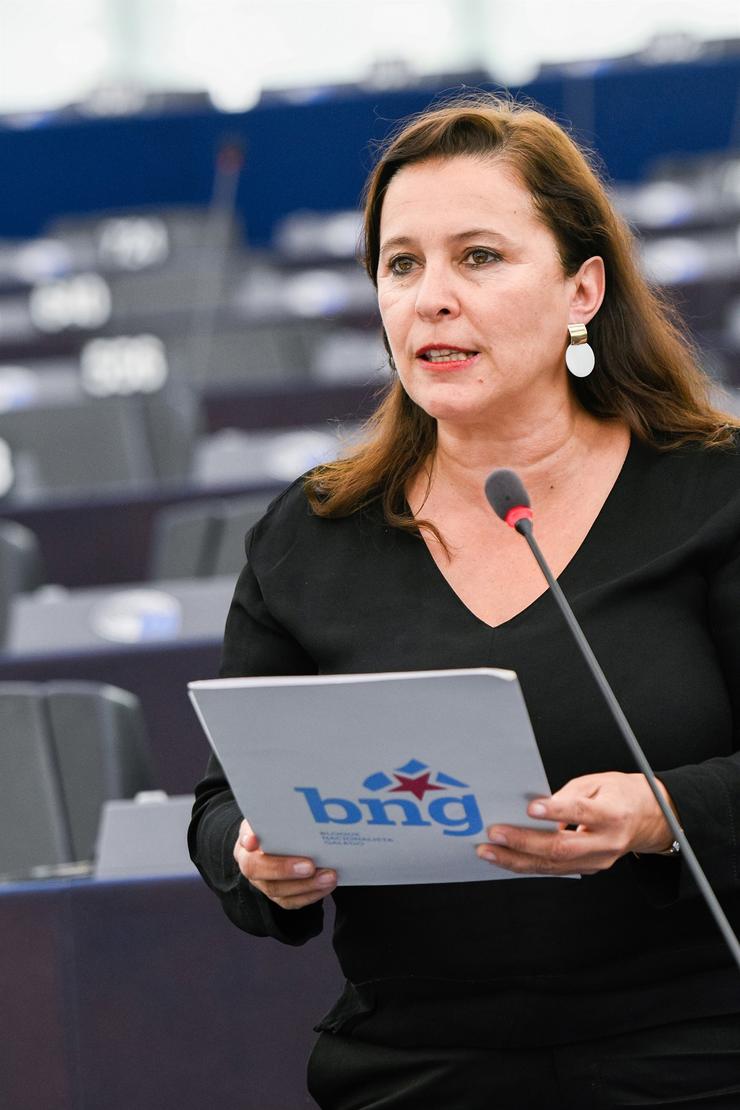 Arquivo - Ana Miranda, no pleno do Europarlamento. CHRISTIAN CREUTZ - Arquivo / Europa Press