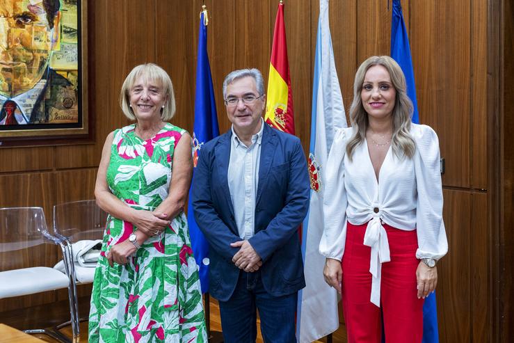 Deputación de Ourense reunión coa presidenta da CEO 