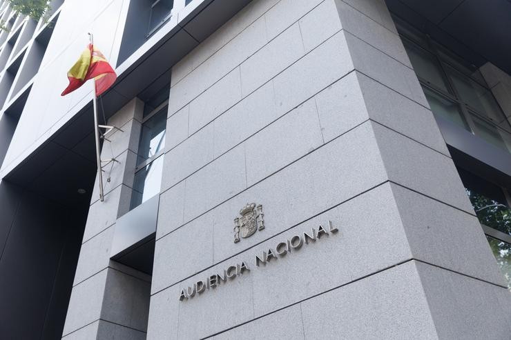 Fachada da Audiencia Nacional, a 7 de xullo de 2023, en Madrid / Eduardo Parra - Europa Press - Arquivo