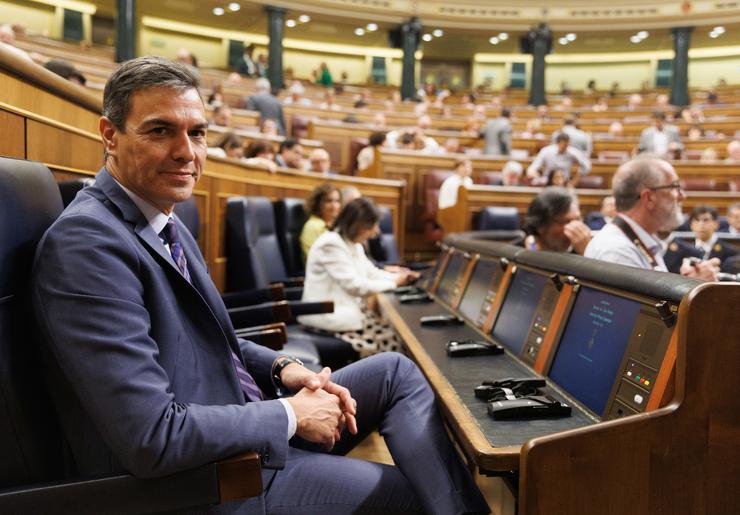 O presidente do Goberno en funcións, Pedro Sánchez. Eduardo Parra - Europa Press