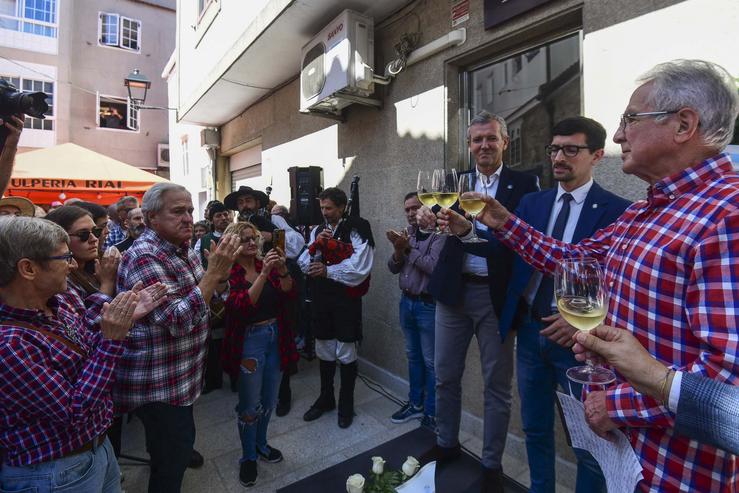 Homenaxe a Pepe Domingo Castaño en Padrón.. XUNTA / Europa Press