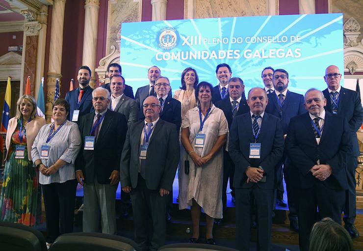 Nota E Fotografías: Anxos Vázquez Pon En Valor Ou Papel Dás Entidades Galegas Do Exterior Como A Mellor Representación Dá Comunidade En Todo Ou Mundo. Xunta de Galicia 