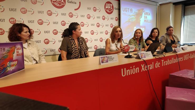 O sindicato UXT-Galicia constitúe a súa Área dá Muller./ UXT GALICIA