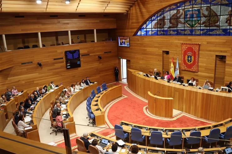 Pleno do Parlamento de Galicia 