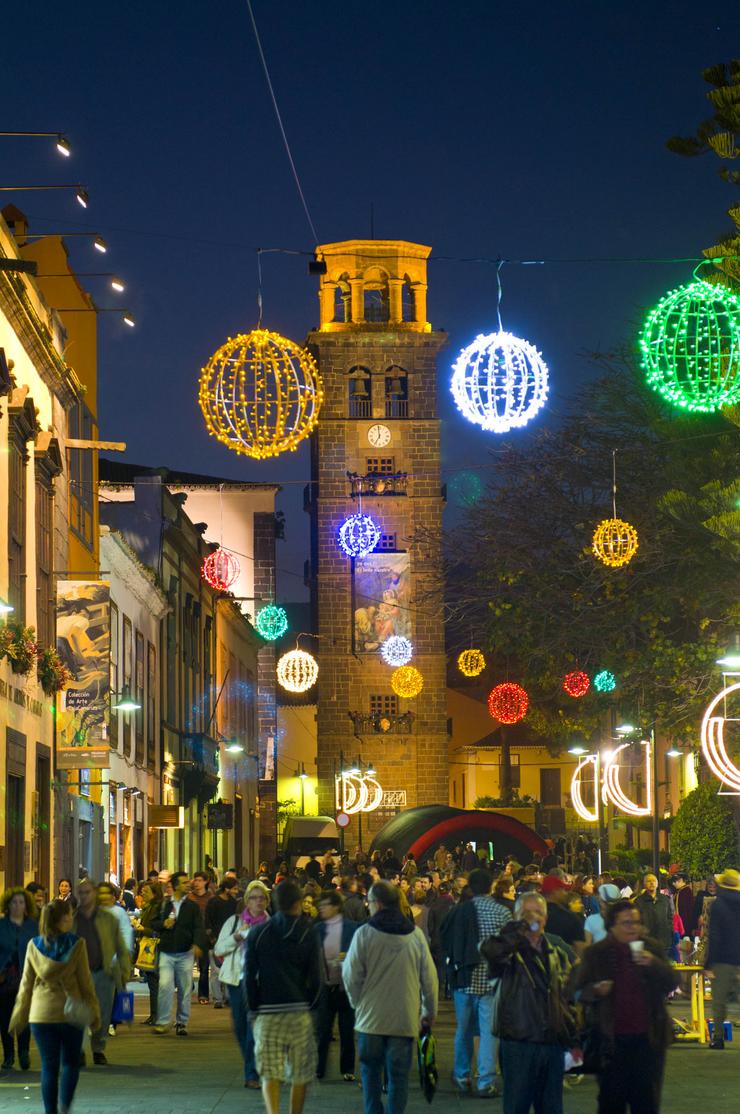 Alumeado de Nadal en Tenerife / Turismo de Tenerife