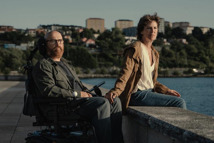 Arrinca a rodaxe en Galicia da terceira tempada da serie Rapa, con Javier Cámara e Mónica López / MOVISTAR PLUS