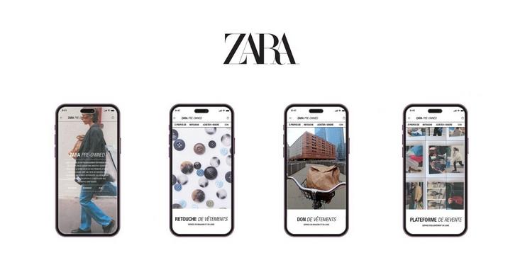 'Zara Pre-Owned', A Plataforma De Servizos Para Moda De Segunda Man De Inditex, Chega A Francia Este Xoves. ZARA 