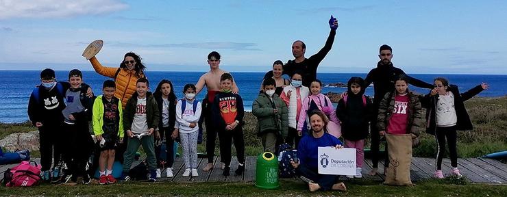 Programa impulsado pola Deputación da Coruña para o coidado do mar / DEPUTACIÓN DA CORUÑA