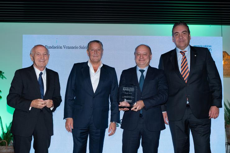Ence recibe o Premio Compromiso por Galicia no I Gala da Fundación Venancio Salcines. ENCE / Europa Press