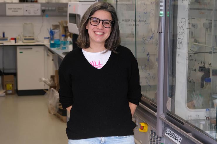 Beatriz Pelaz, gañadora do Premio RAGC-UIE para investigadores e investigadoras novas. REAL ACADEMIA GALEGA DE CIENCIAS / Europa Press