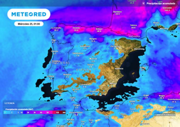 Previsión metereolóxica para o Nadal / Meteored