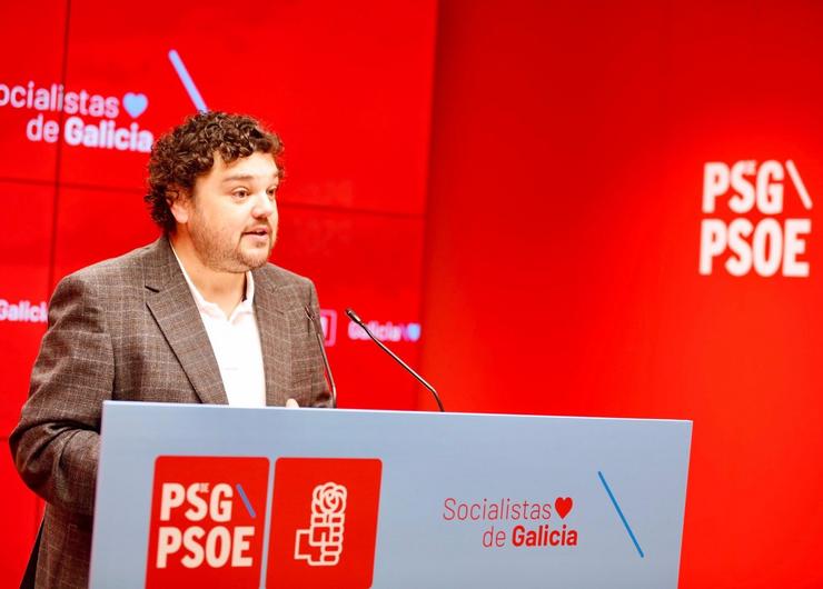 O portavoz da executiva do PSdeG, Xullo Torrado / PSDEG / Europa Press