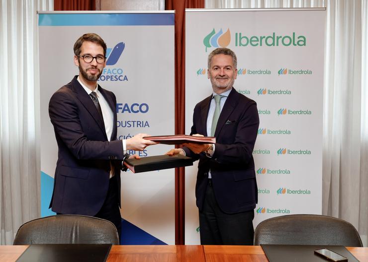 Iberdrola e Anfaco-Cecopesca firman o acordo. IBERDROLA 