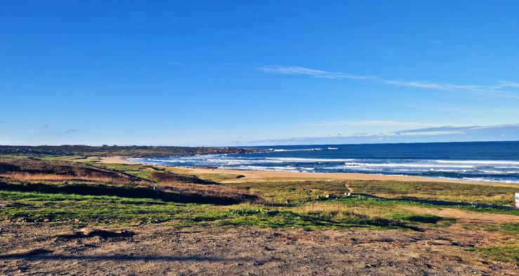 Praia do Espiñeirido, a 11 de xaneiro de 2024 