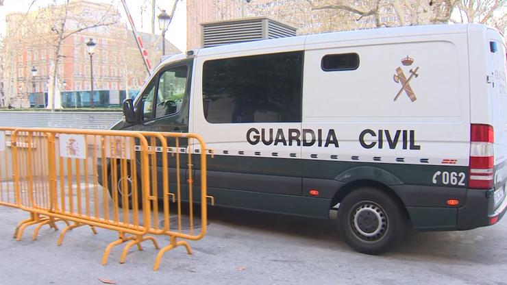  Imaxes dun  coche da Garda Civil / Europa Press