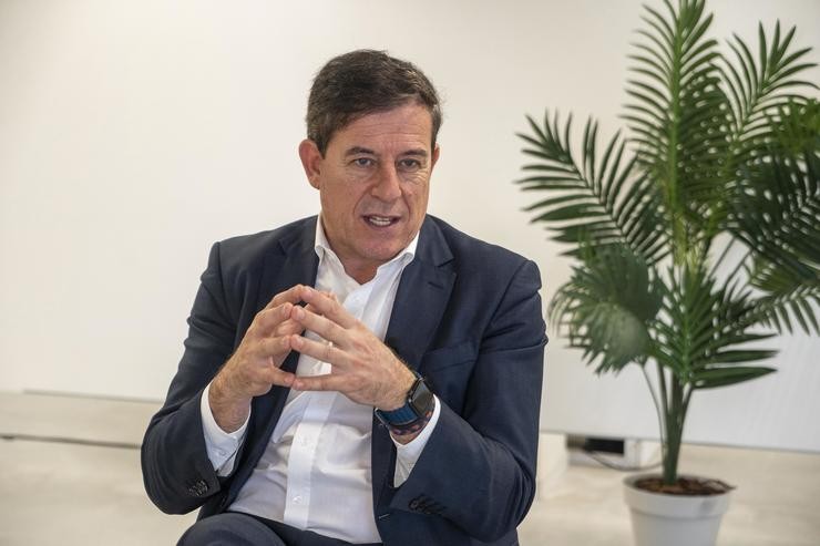 O candidato do PSdeG a presidir a Xunta de Galicia, José Ramón Gómez Besteiro. Javier Vázquez - Europa Press