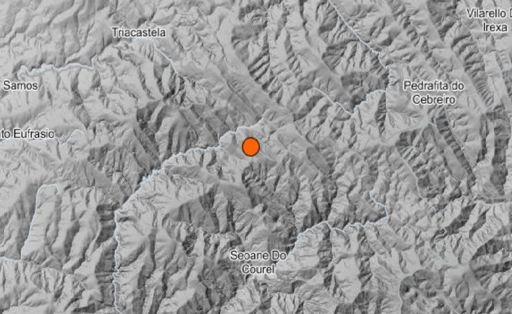 Tremor de terra en Triacastela / INSTITUTO XEOGRÁFICO NACIONAL