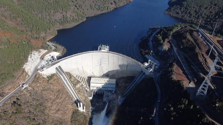 Complexo hidroeléctrico de Tamega.. IBERDROLA / Europa Press