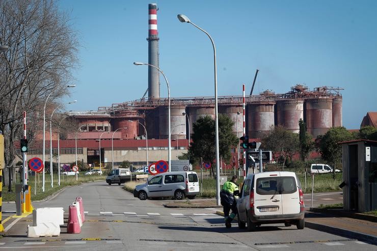 A fábrica de aluminio de Alcoa, en San Cibrao, Cervo, en xaneiro de 2024 / Carlos Castro - Arquivo / Europa Press