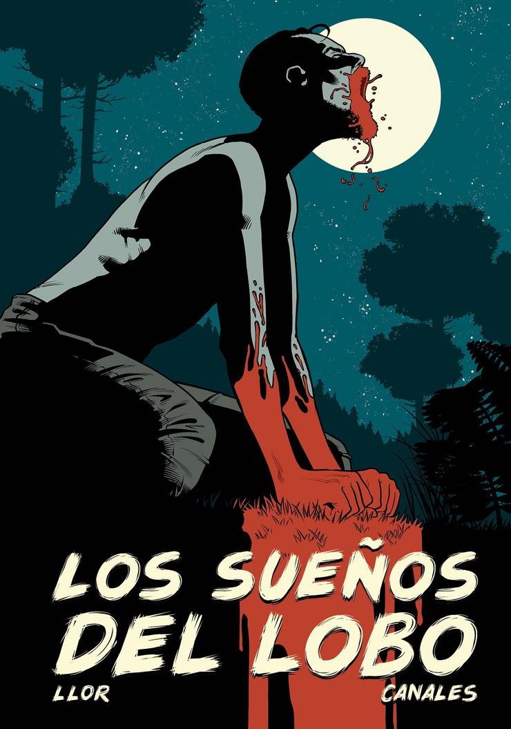 Portada da novela gráfica 'Os soños do lobo'. EDITORIAL DOLMEN 