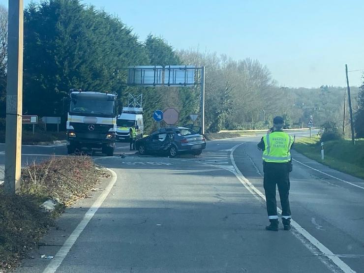 Accidente de tráfico en Rábade cunha falecida / GARDA CIVIL / Europa Press