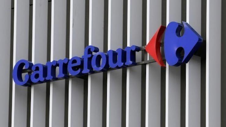 Logo de Carrefour. CARREFOUR