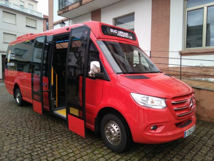 Bus urbano de Monforte de Lemos. Foto: Prensa concello.