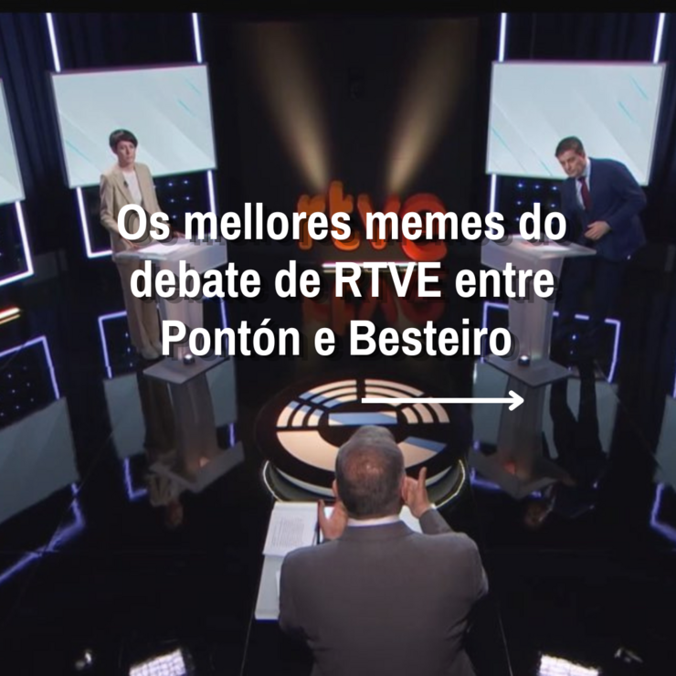 Captura do carrusel de memes do Instagram do Galicia Confidencial