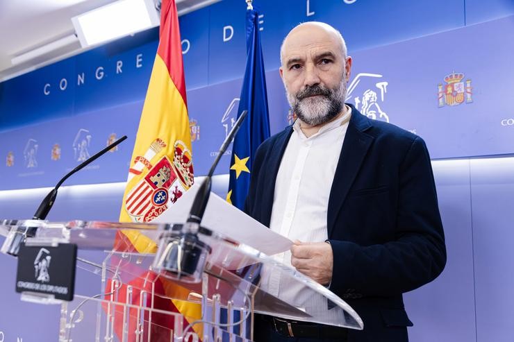 Néstor Rego no Congreso dos Deputados 