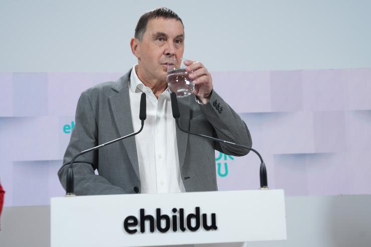 O coordinador xeral de EH Bildu, Arnaldo Otegi