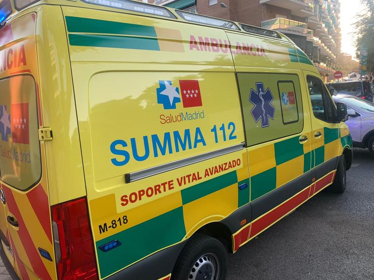 Imaxe de recurso dunha ambulancia do Summa 112 / EUROPA PRESS - Arquivo