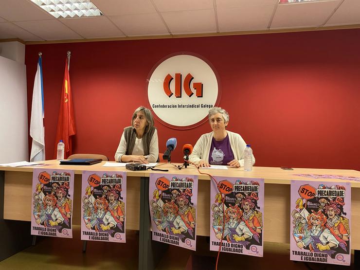 Presentación do Informe da situación sociolaboral das mulleres en Galicia no ano 2023 / Europa Press