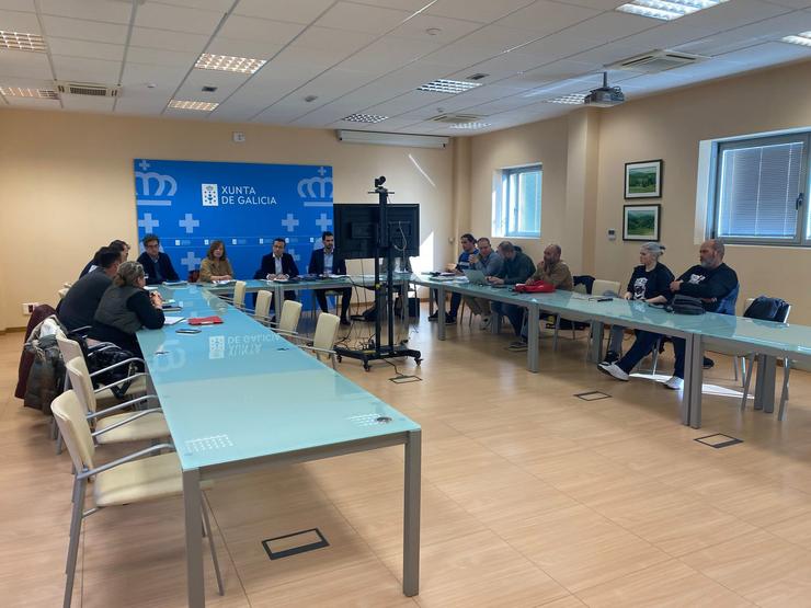 Reunión do comité de Alcoa con técnicos da Xunta. XUNTA / Europa Press