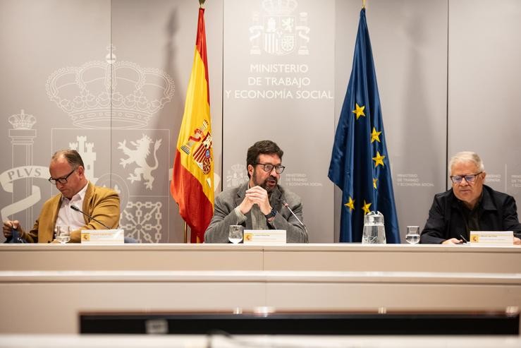 O secretario de Estado de Traballo e Economía Social, Joaquín Pérez Rey.. PEDRO RUIZ / Europa Press
