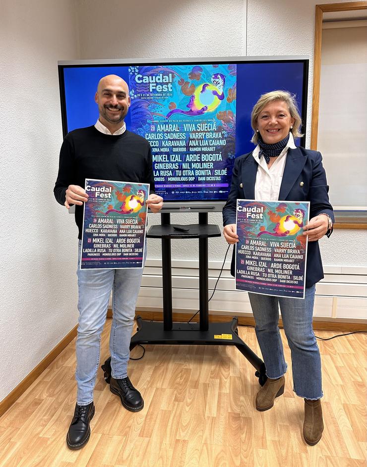 Presentación do cartel por días do Caudal Fest.. CONCELLO DE LUGO / Europa Press