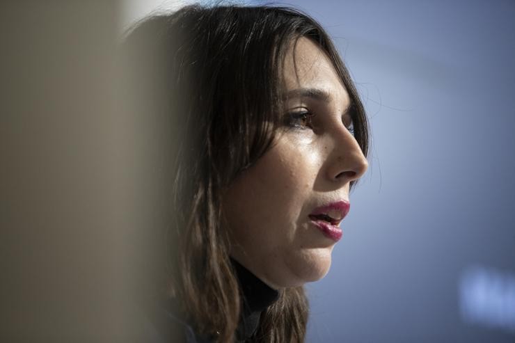 A conselleira de Economía, Industria e Innovación de Galicia, María Jesús Lorenzana, intervén durante a presentación do Informe sobre os Retos e Perspectivas Económicas de Investimento en Galicia para 2024, no Círculo de Empresarios de Galicia / Adrián Irago - Arquivo