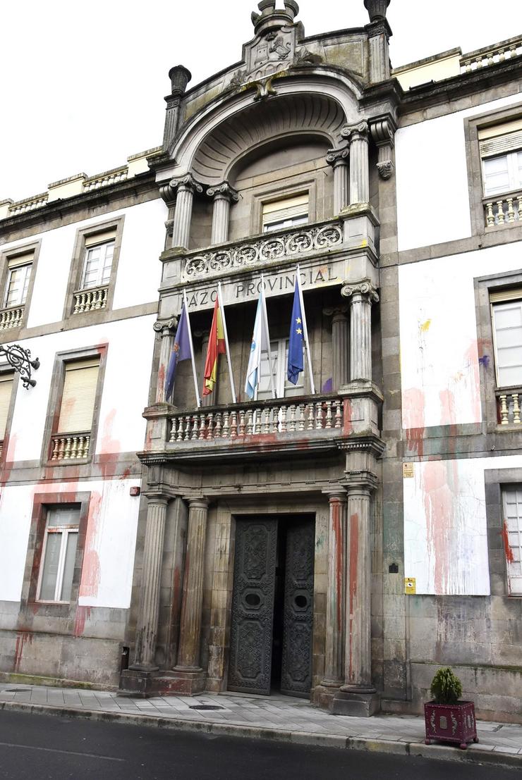 Fachada da Deputación de Ourense.. DEPUTACIÓN DE OURENSE / Europa Press