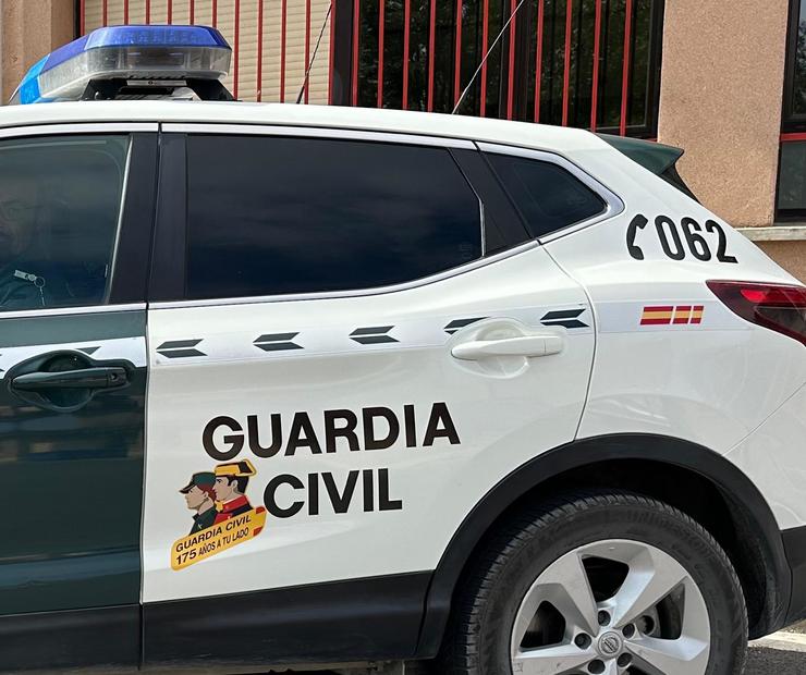 Imaxe dun vehículo da Garda Civil.. GARDA CIVIL