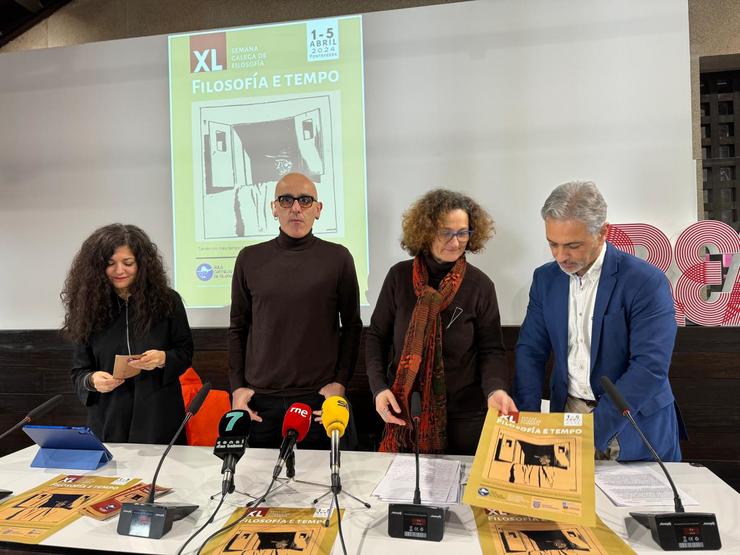 Fina Birulés, Arturo Leyte e Franco Berardi disertarán sobre 'O tempo' na XL Semana Galega dá Filosofía. AULA CASTELAO 