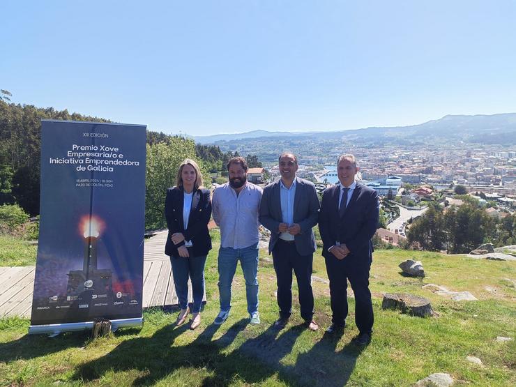 AJE Galicia presenta a gala do Premio Xove Empresario que se celebrará no Pazo de Colón / CONCELLO DE POIO