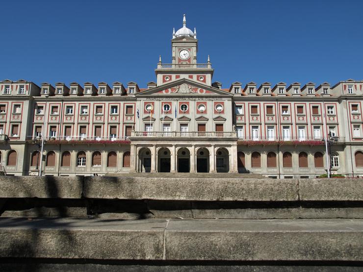 Arquivo - Fachada principal do Concello de Ferrol (A Coruña). EUROPA PRESS - Arquivo