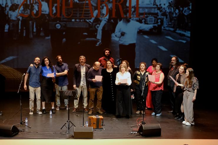 Participantes na gala aRi[t]mar en Braga 