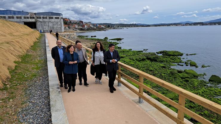 A Ribeiriña recupera o seu estado orixinal para o goce dos veciños tras o investimento do Goberno. DELEGACIÓN DO GOBERNO 