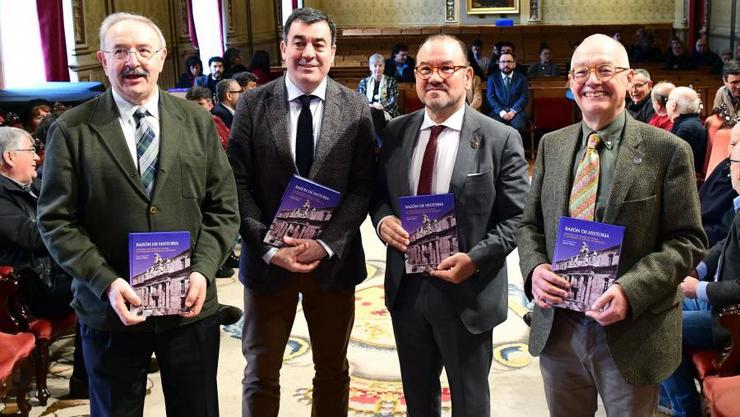 Presentación do libro sobre o centenario da facultade de Historia da USC. USC / Europa Press