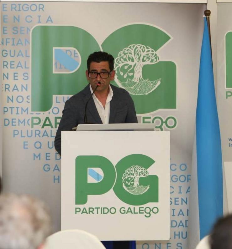 Miguel Míguez, secretario xeral do Partido Galego.. PG